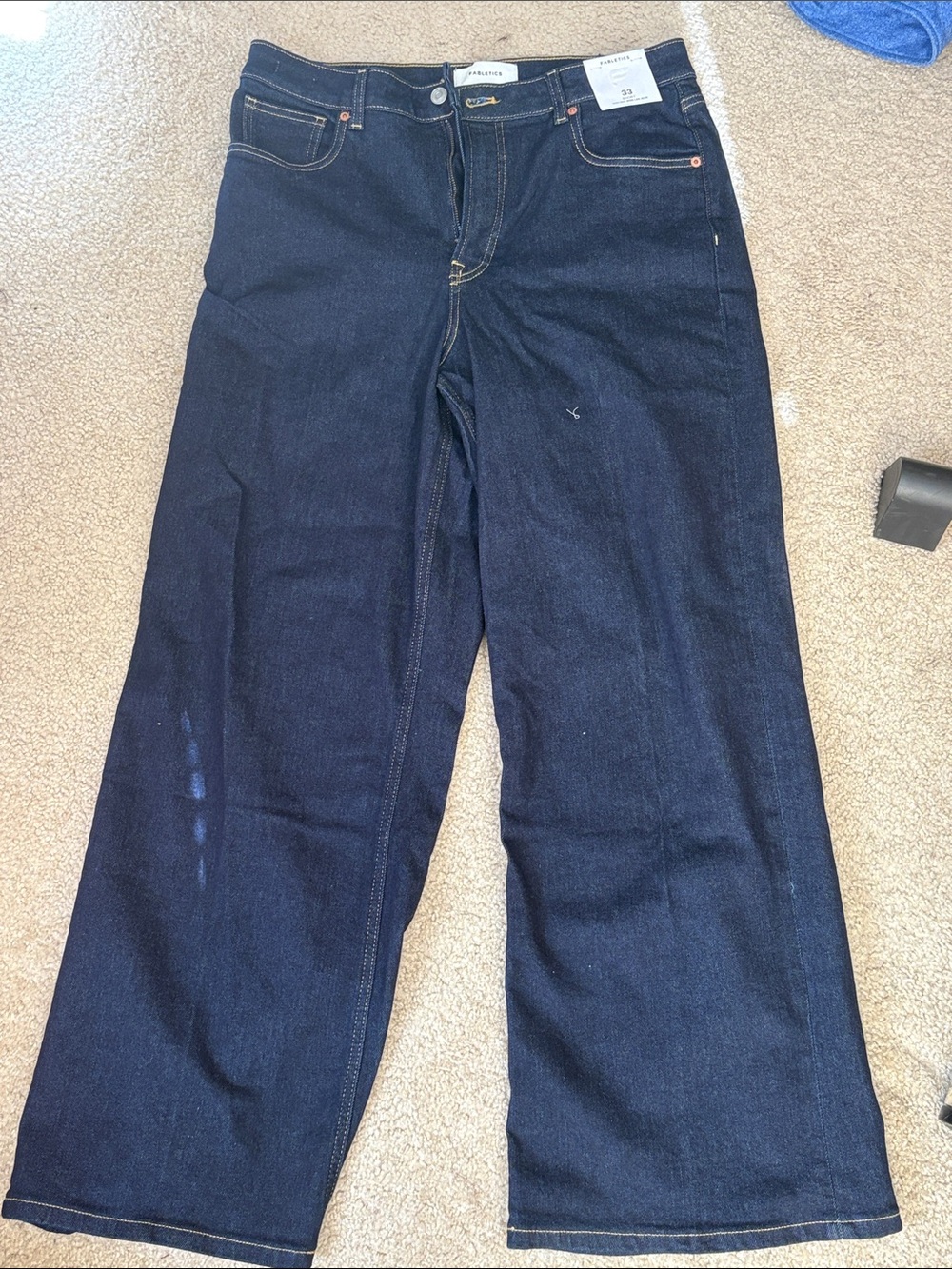 Fabletics High Rise Wide Leg Jean
